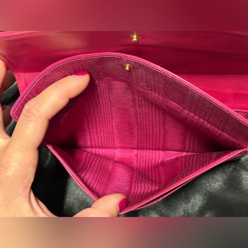 Chanel timeless double flap pink wallet - Picture 10 of 17